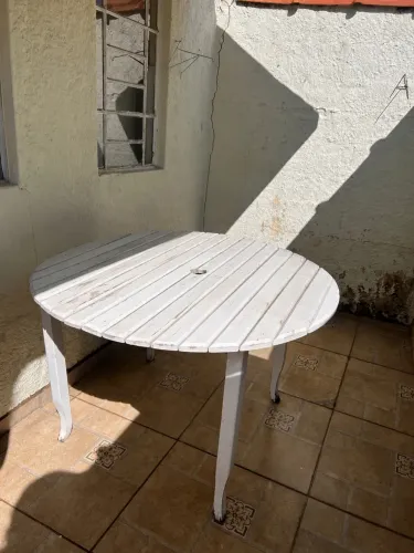 Mesa madeira área externa