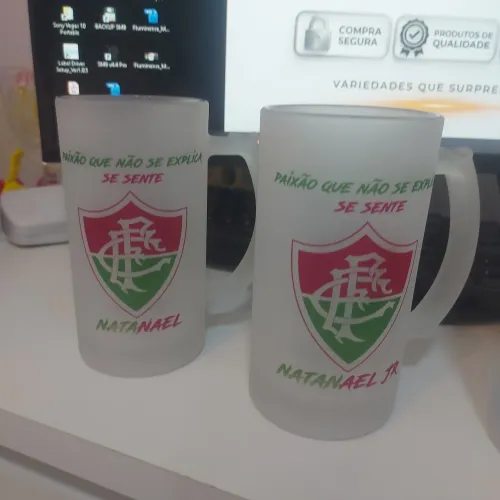 Caneca de Chopp Personalizada Fluminense