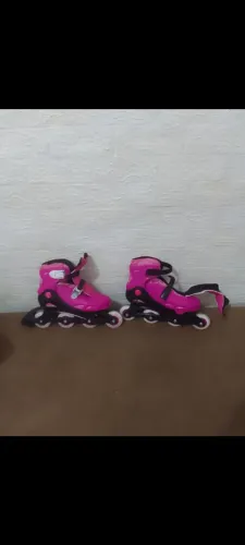 Patins rosa