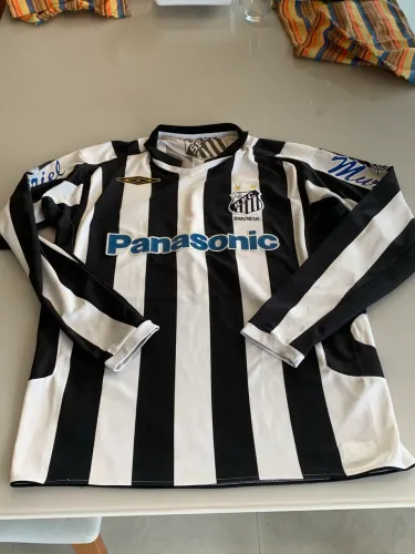 Camisa do Santos de jogo 2006 manga longa