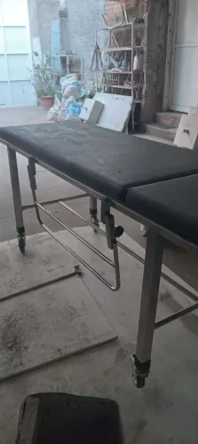 Maca em aço inox revestida em cortina lavavel