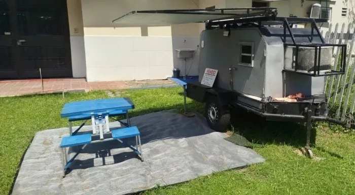 Mini trailer( camping, acampamento, viagens) $ 15.000