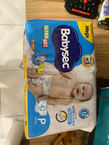 FRALDA BABYSEC P - 42unidades