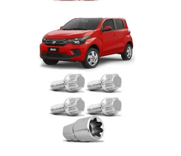 Parafusos anti furto Aro Fiat Jogo qkvzs oizst