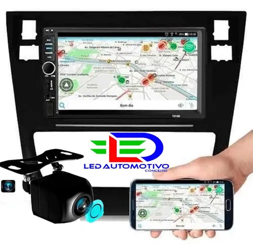 Central Multimídia + Moldura Gol G6 