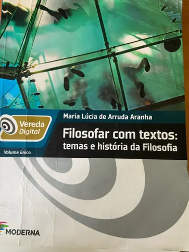 Livro Filosofia didático ensino médio 