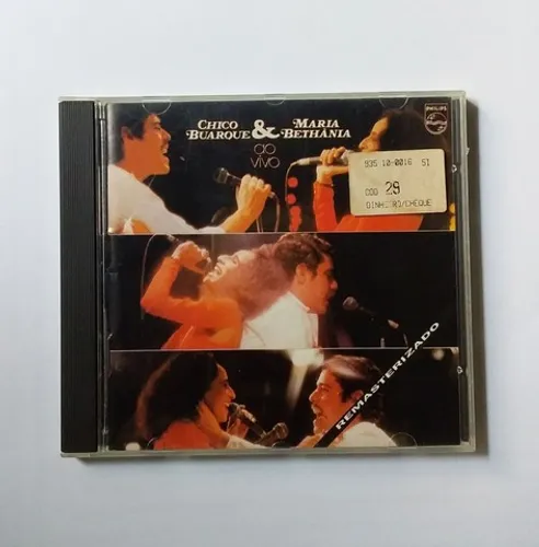 Chico Buarque e Bethânia Ao Vivo. Novíssimo!