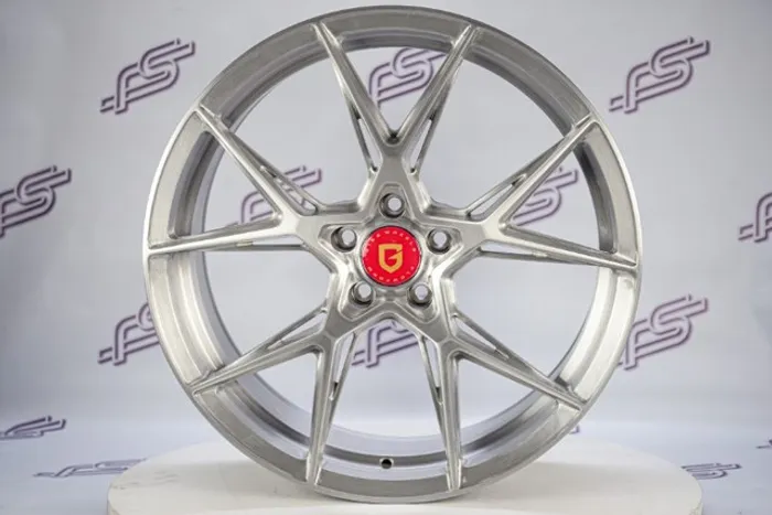 Roda Gisa Gloria YA5636 Aço Escovado 5x112 - 18x8 Offset 40 (Nv)