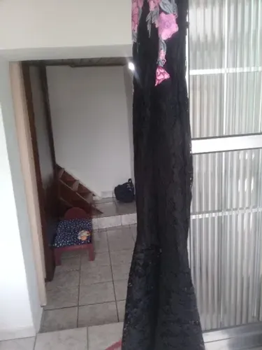 vestido de noite tamanho P cor preto