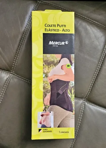 Colete Putti Elástico Mercur Modelado Alto Tamanho M 
