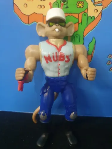 Boneco Biker Mice From Mars - Throttle