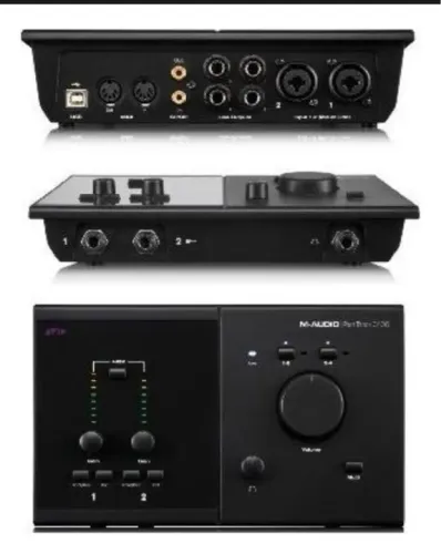 M Audio Interface Usb Placa De Áudio C400 4x6 + Protools Se
