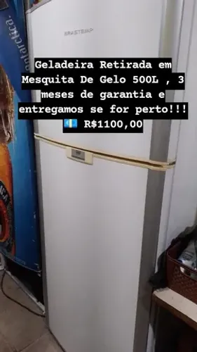 Geladeira Brastemp DeGelo Grande novíssima!!!
