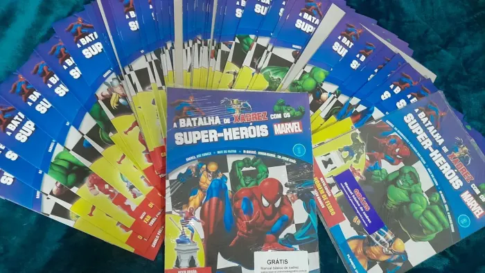 55 Fascículos de Xadrez Marvel ACEITO TROCAS
