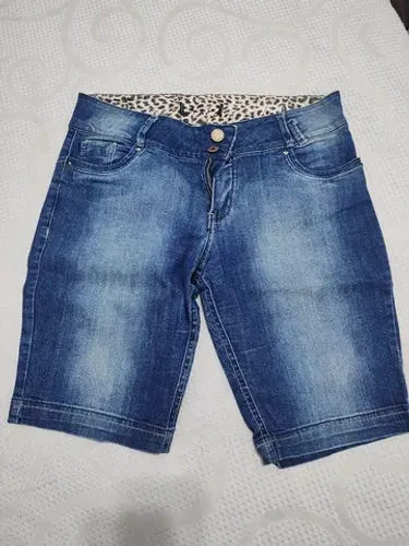 Bermuda jeans feminina Myysse
