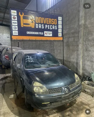 SUCATA CLIO 2005 1.0 16v