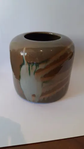 Vaso japonês artesanal