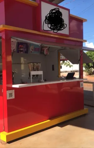 Quiosque para sorvete, lanches ou similares