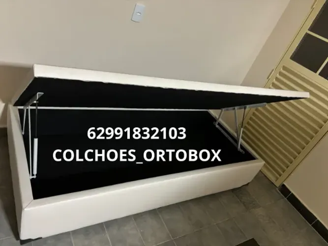 Box Baú Solteiro corino ou suede