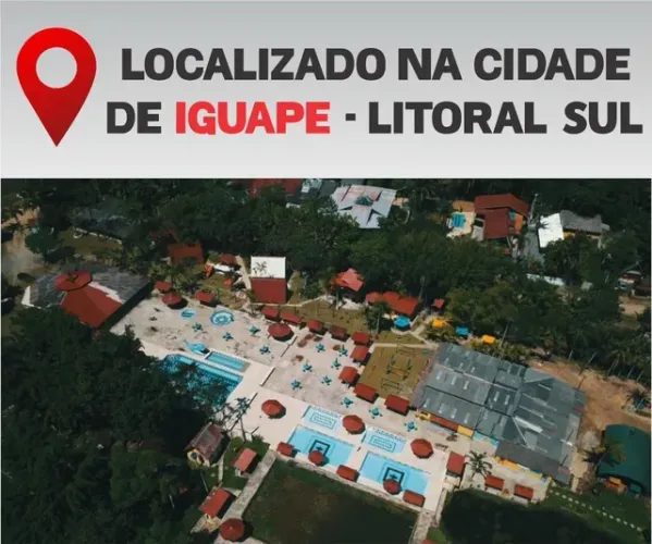Loteamento em Iguape com Parque aquático