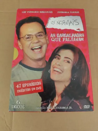 DVD Série Os Normais - As Gargalhadas Que Faltavam - 47 Episódios
