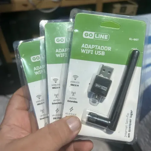Adaptador Wi-Fi USB antena
