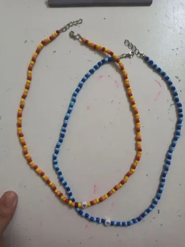 Colar de miçangas 