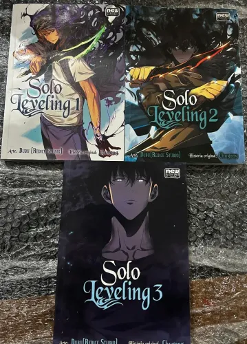 Manwa Solo Leveling 1 ao 3