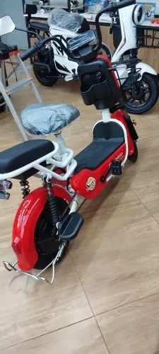 Scooter Elétrica com Assento e Pedal 600W