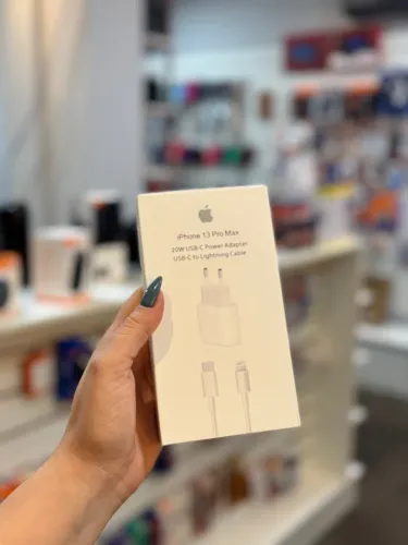 Carregador Iphone 13 Pro Max c/ Cabo e Fonte