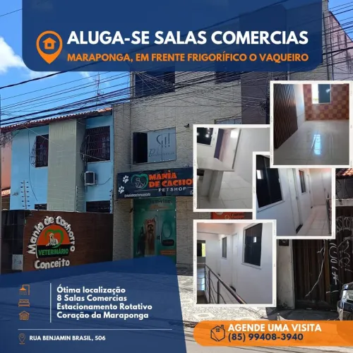 Salas comerciais maraponga  oportunidade única
