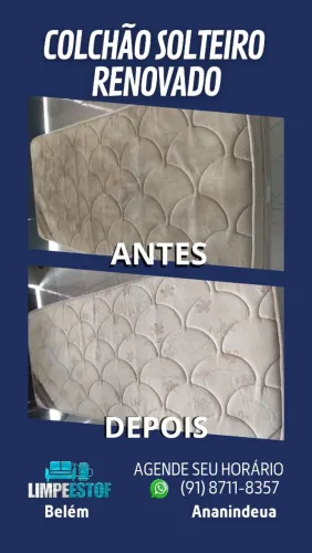 HIGIENIZAMOS O SEU COLCHÃO 