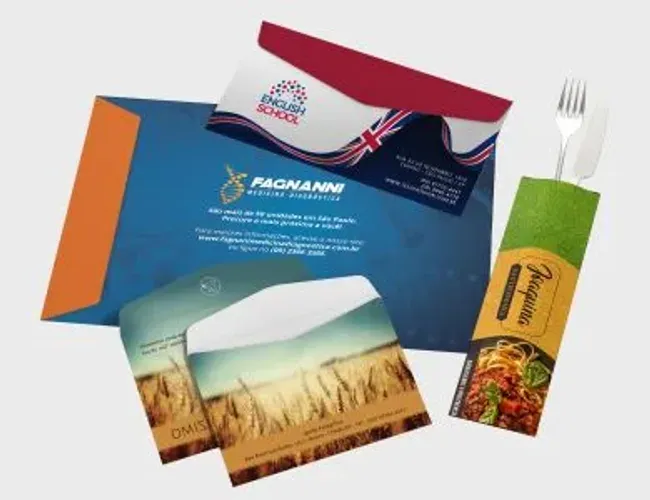 Envelopes Personalizados para Divulgação