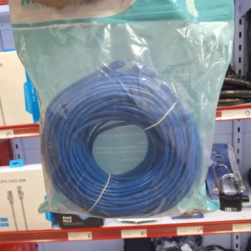 Cabo de Rede Cat 5 com 50 Metros com Ponteiras