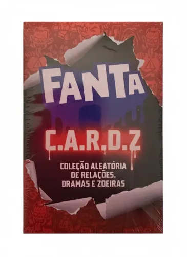 baralho Fanta C.A.R.D.Z ccxp hopi hari lacrado
