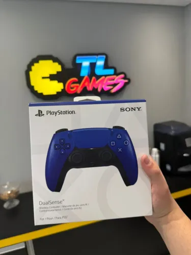 ? Controle PS5 DualSense Azul escuro