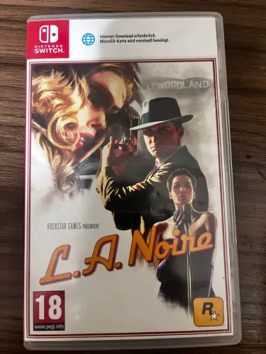 Vendo Jogo Nintendo Switch - L.A. Noire Mídia física
