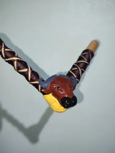 Tepi Aplicador Animal Poder - Bufalo Com Pedra Olho De Tigre