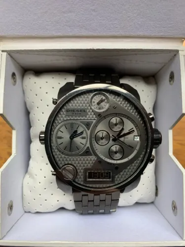 Relógio Diesel Big Daddy Original - Design exclusivo