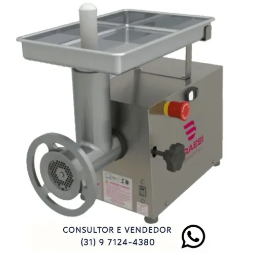 Moedor de Carne Boca 10 Braesi Inox