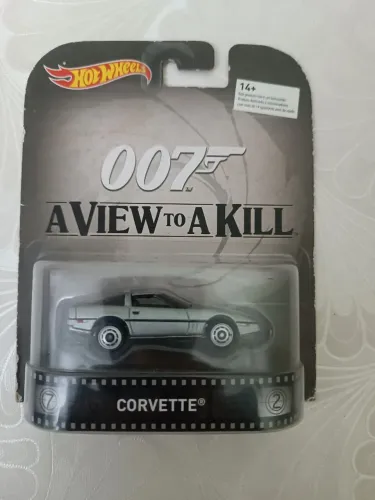 Hot Wheels Chevrolet Corvette "A View to a Kill", coleção 007