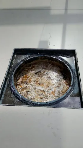 Limpeza de caixa de gordura 