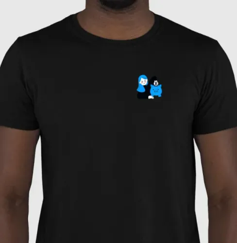 Camiseta Estampada Bitcoin - Camisetas estampa criptomoedas