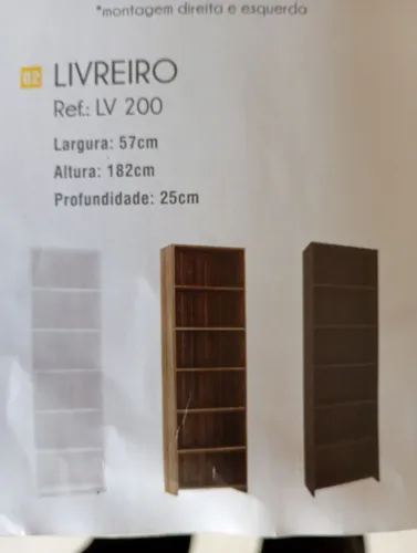 Estante livreiro