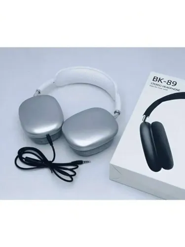 Fone de Ouvido com fio Alta qualidade Estéreo com Microfone e Cancelamento de Ruido BK-89
