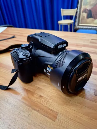 ? Nikon Coolpix P1000 - Zoom óptico 125x | 4K UHD | Lente 24-3000mm