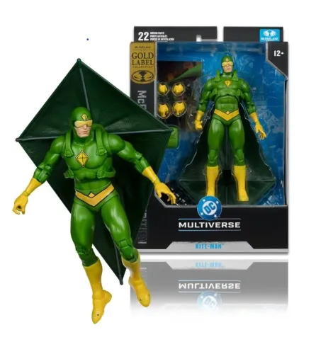 Kite-Man (Batman Rogues) Gold Label Homem Pipa McFarlane Collector