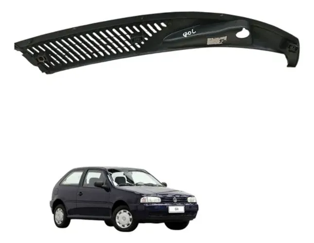 Moldura Grade Churrasqueira Esquerda Volkswagen Gol G2 1997