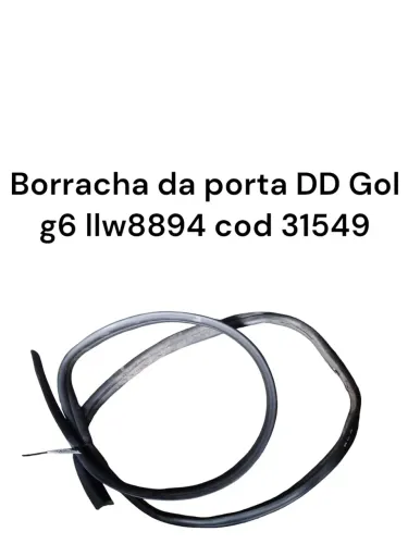 Borracha Da Porta Dianteira Direita Gol G6 Cod 31549