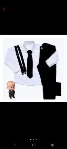 Roupa Social Infantil - The Boss Baby